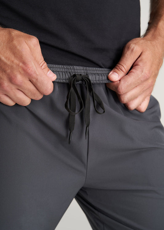 American-Tall-Men-TaperedFit-LightWeight-AthleticPant-Charcoal-drawstring