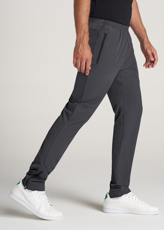 American-Tall-Men-TaperedFit-LightWeight-AthleticPant-Charcoal-side
