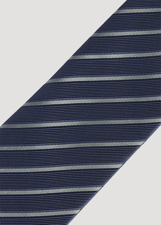       American-Tall-Men-Tie-Olive-Stripe-Detail