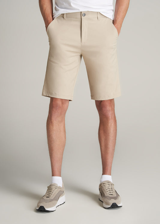    American-Tall-Men-Traveler-Chino-Shorts-LightKhaki-front