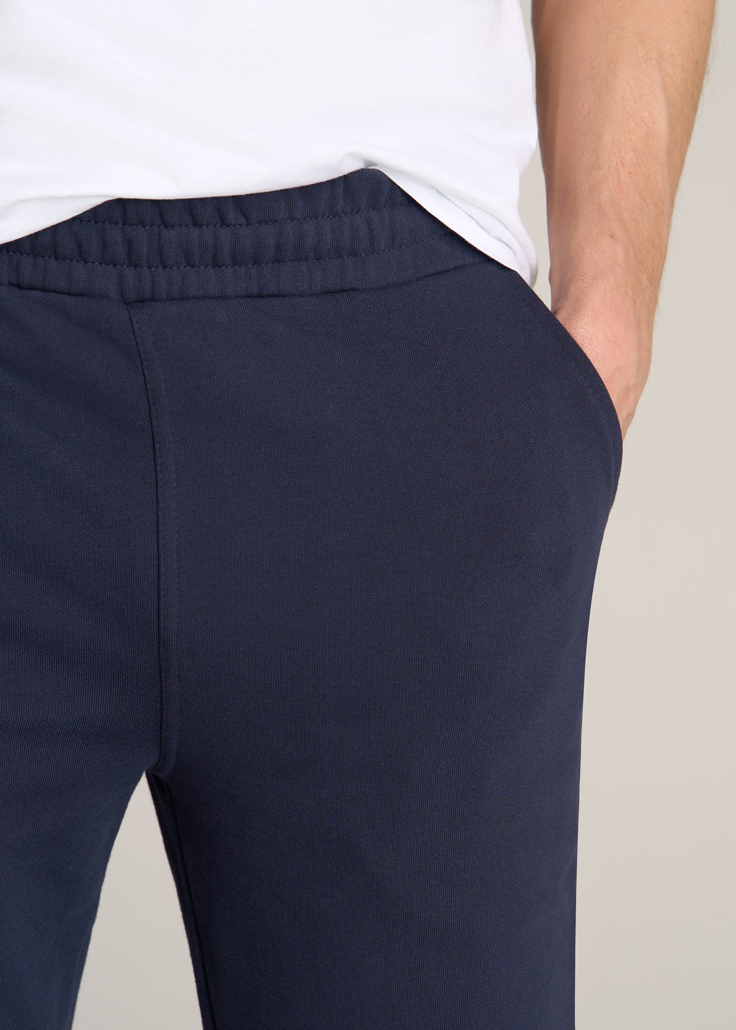American-Tall-Men-Wearever-French-Terry-Sweatpants-Navy-detail