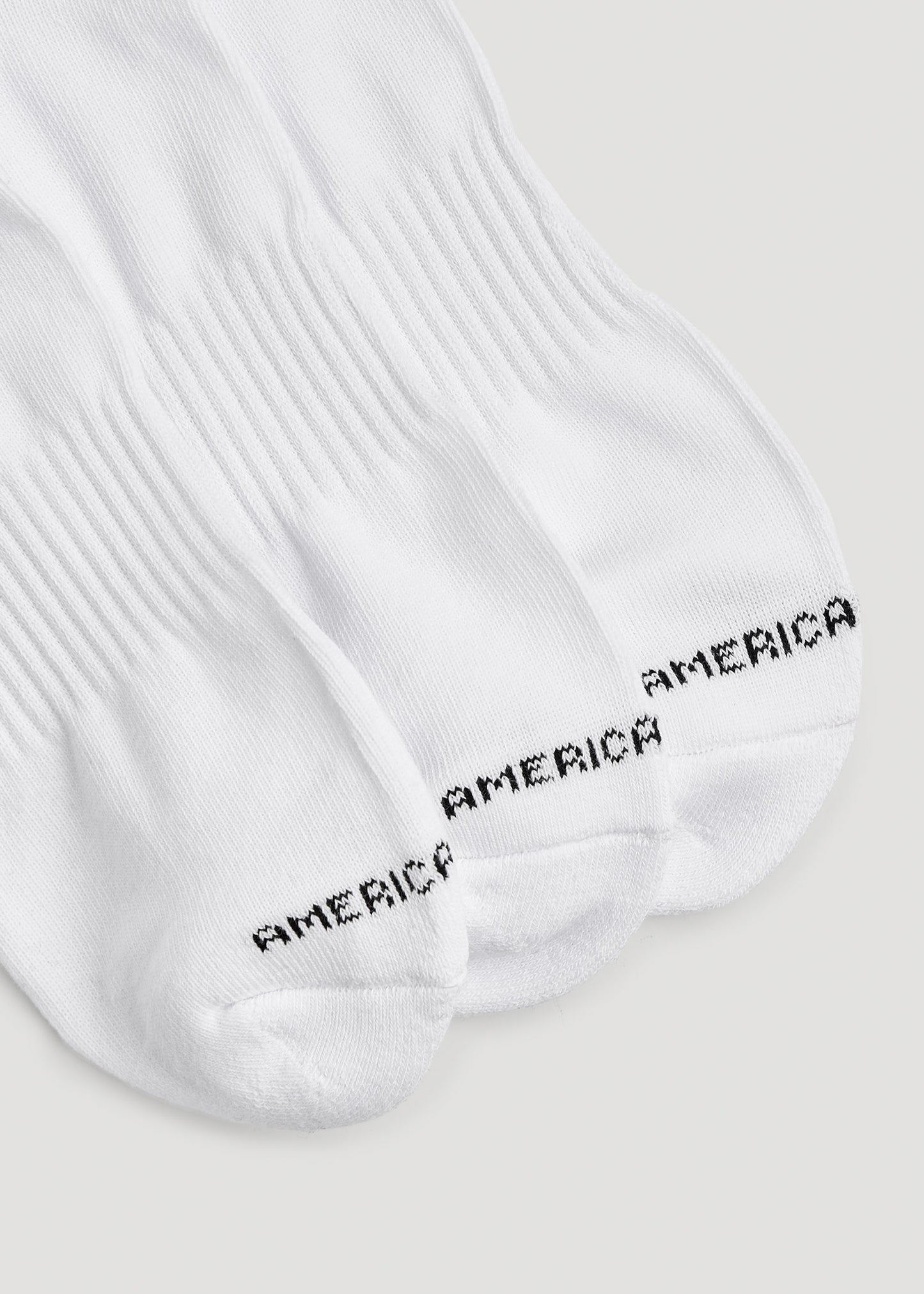    American-Tall-Mens-Athletic-Low-Ankle-Socks-X-Large-Size-14-17-White-3-Pack-Detail