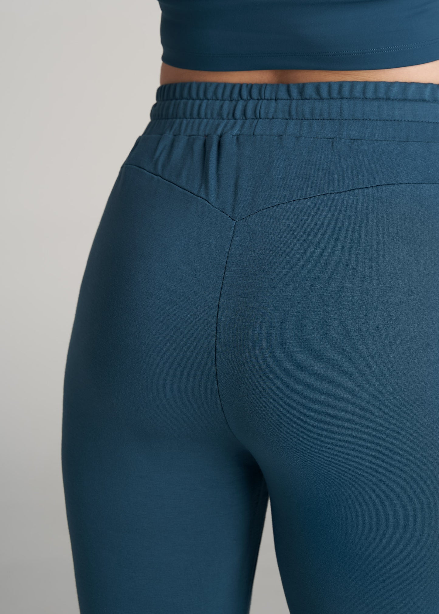    American-Tall-Women-Baby-FrenchTerry-Jogger-DeepWater-detail