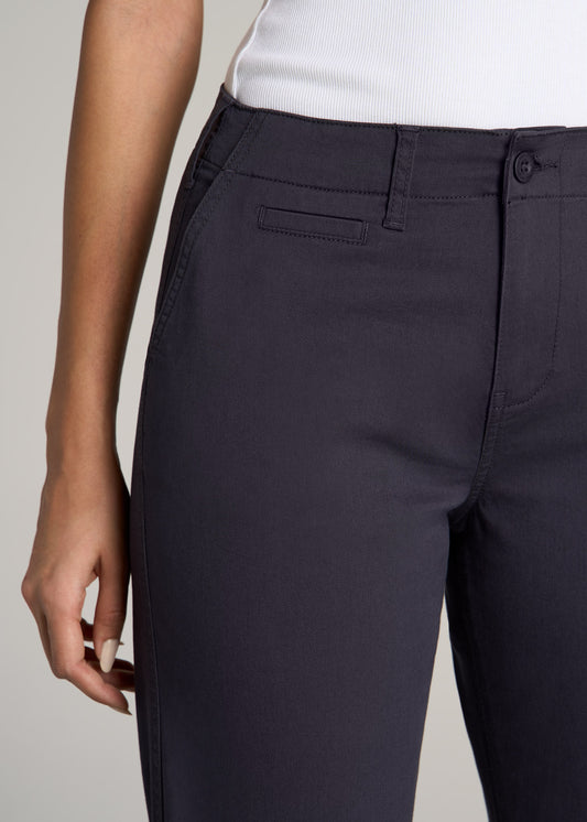American-Tall-Women-Chino-Pants-Charcoal-Rinse-detail