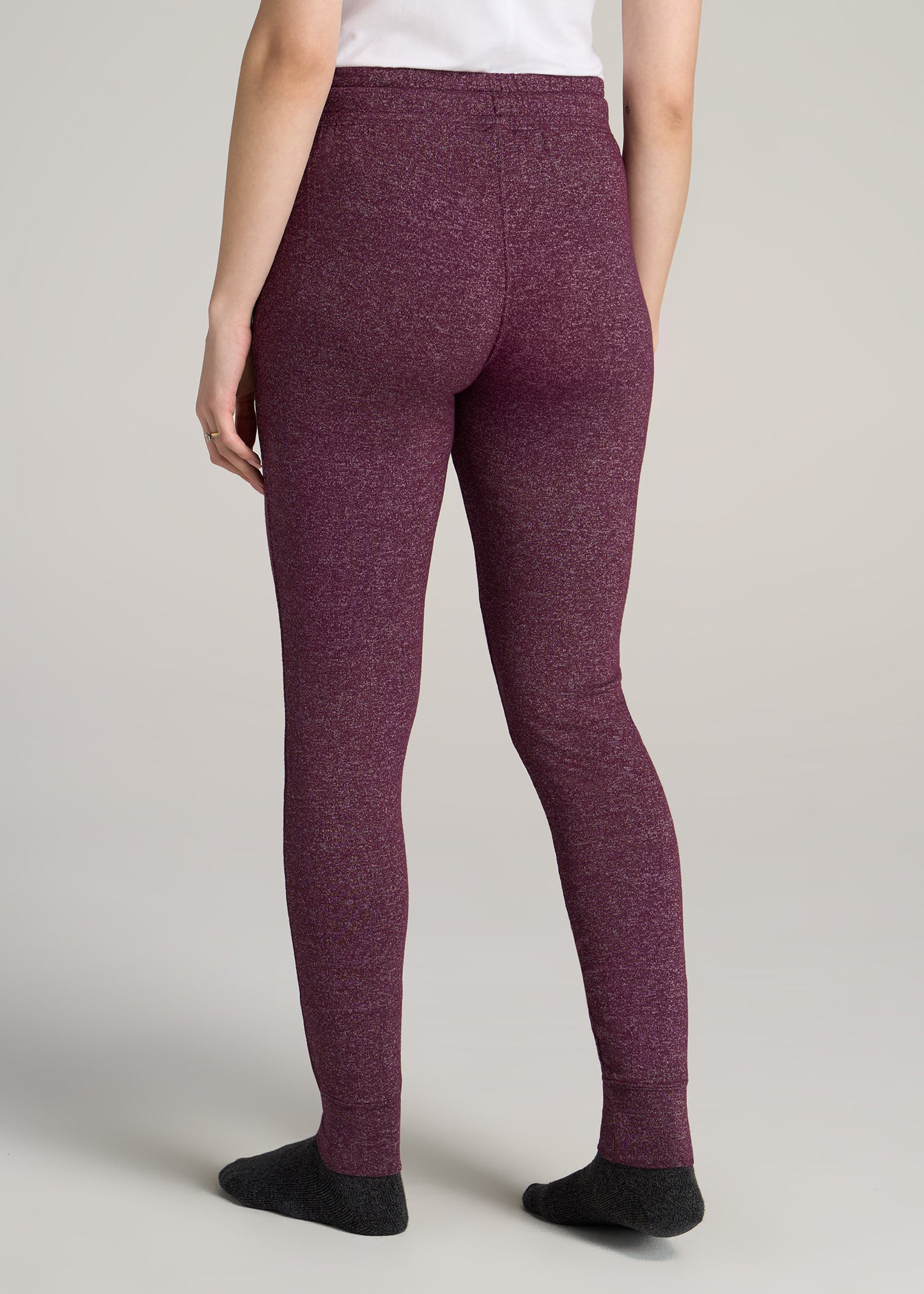 American-Tall-Women-Cozy-Lounge-Joggers-Tall-Beetroot-Mix-back