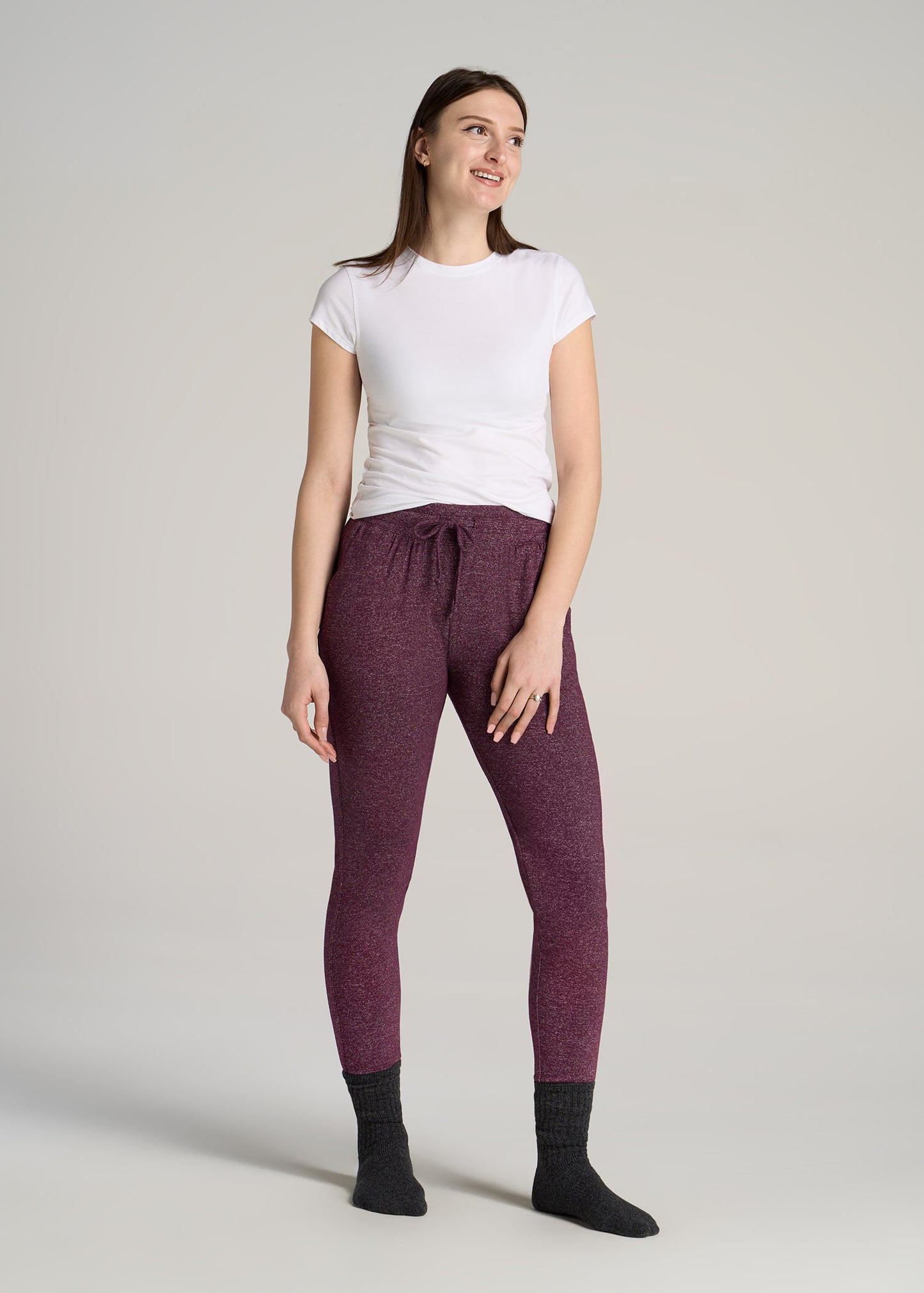 American-Tall-Women-Cozy-Lounge-Joggers-Tall-Beetroot-Mix-full