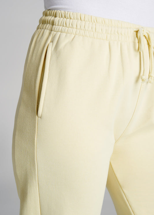     American-Tall-Women-Fleece-RegularFit-GarmentDye-Sweatpants-ButterYellow-detail