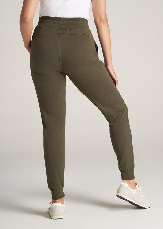    American-Tall-Women-FrenchTerry-Jogger-FernGreen-back