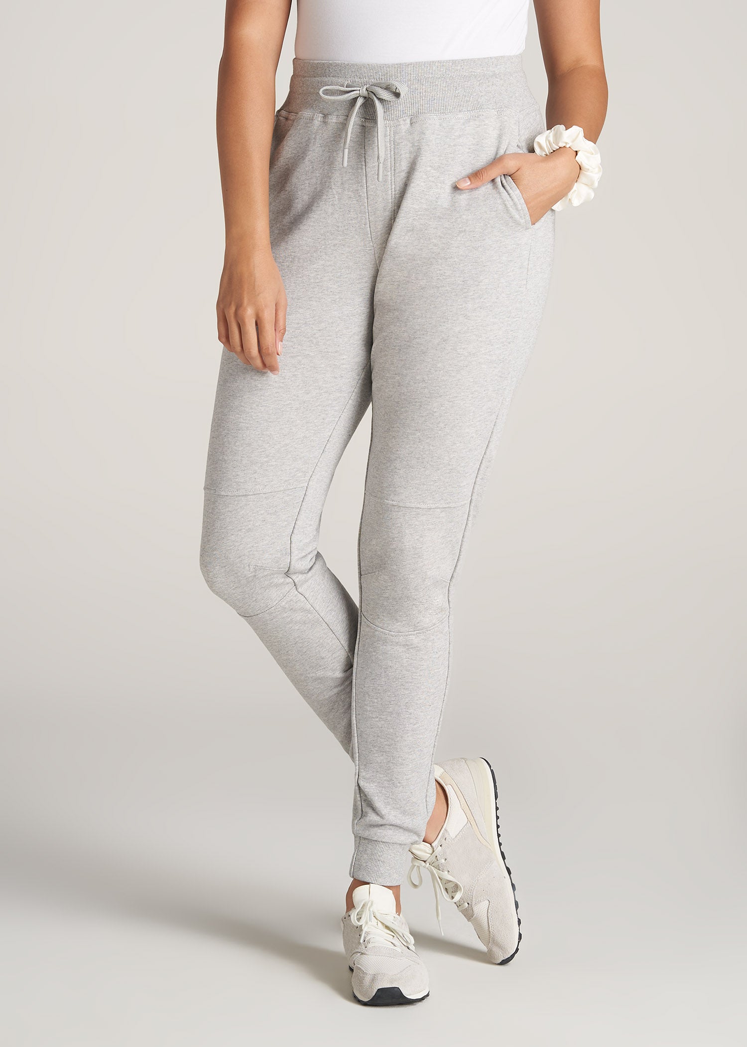    American-Tall-Women-FrenchTerry-Jogger-GreyMix-front
