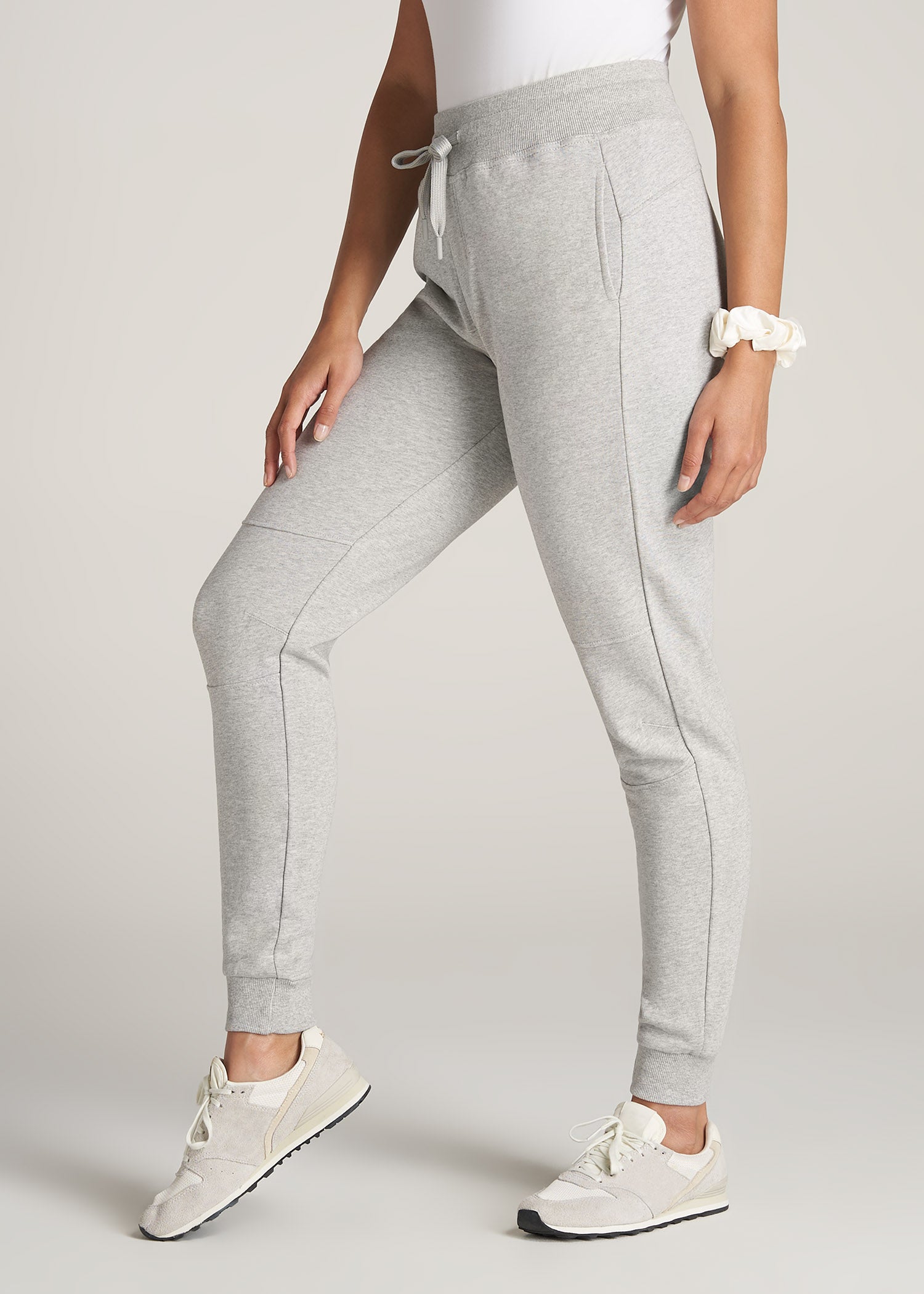    American-Tall-Women-FrenchTerry-Jogger-GreyMix-side