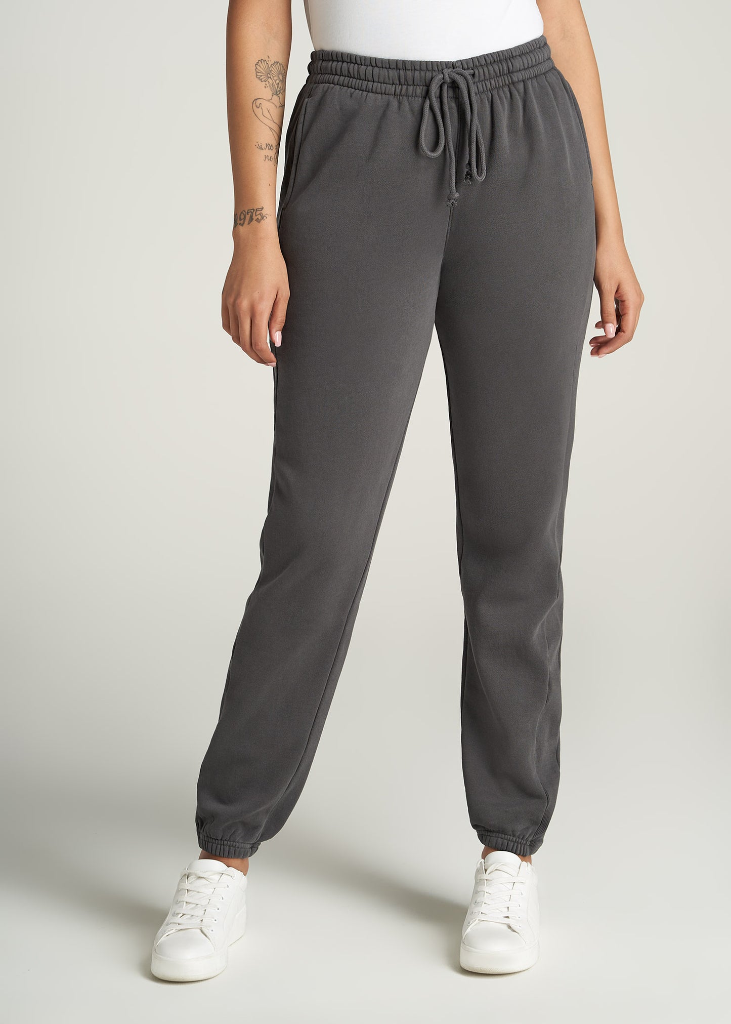   American-Tall-Women-GarmentDye-Sweatpants-Charcoal-front