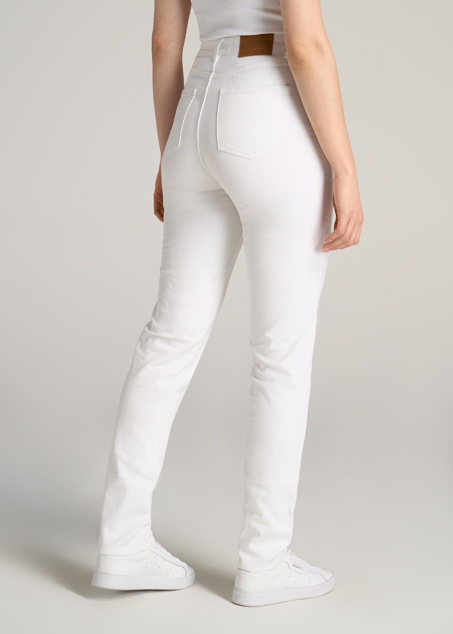 American-Tall-Women-Lola-Ultra-High-Rise-Stretch-Slim-Jeans-White-back