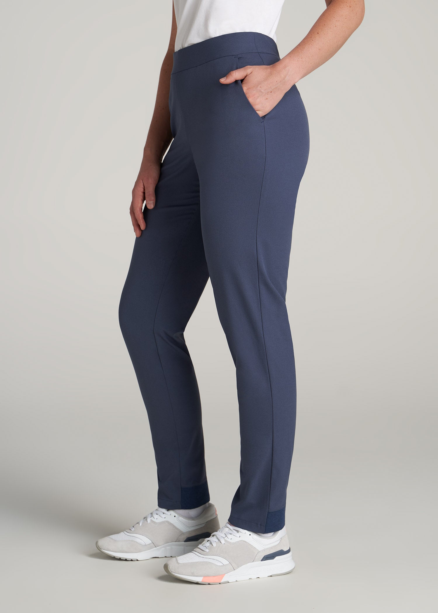    American-Tall-Women-Pull-on-Traveler-Pant-Smoky-Blue-side