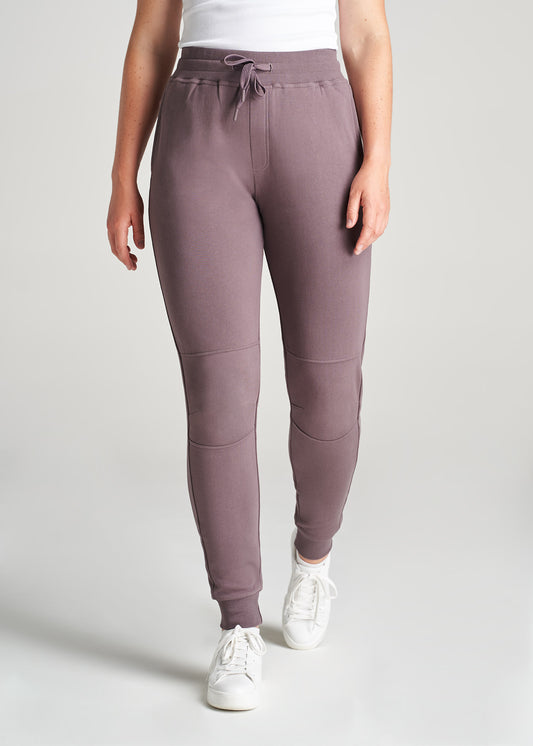 American-Tall-Women-Tall-FrenchTerry-Jogger-SmokedMauve-front