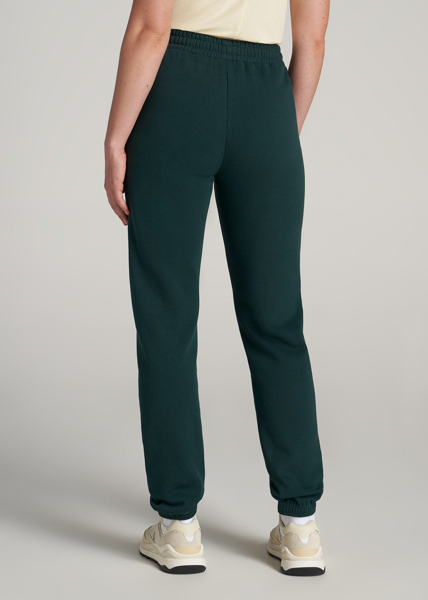    American-Tall-Women-WKND-Fleece-Relaxed-Sweatpants-Emerald-back
