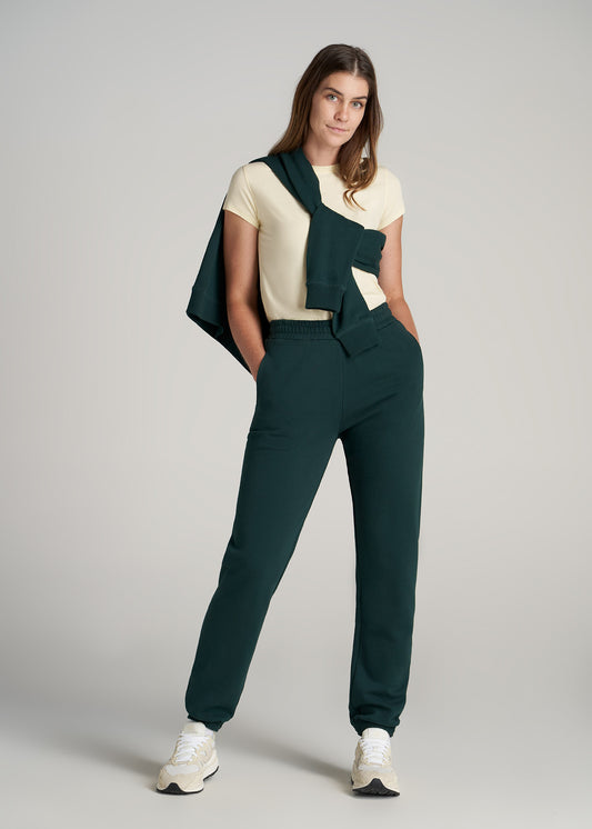    American-Tall-Women-WKND-Fleece-Relaxed-Sweatpants-Emerald-full