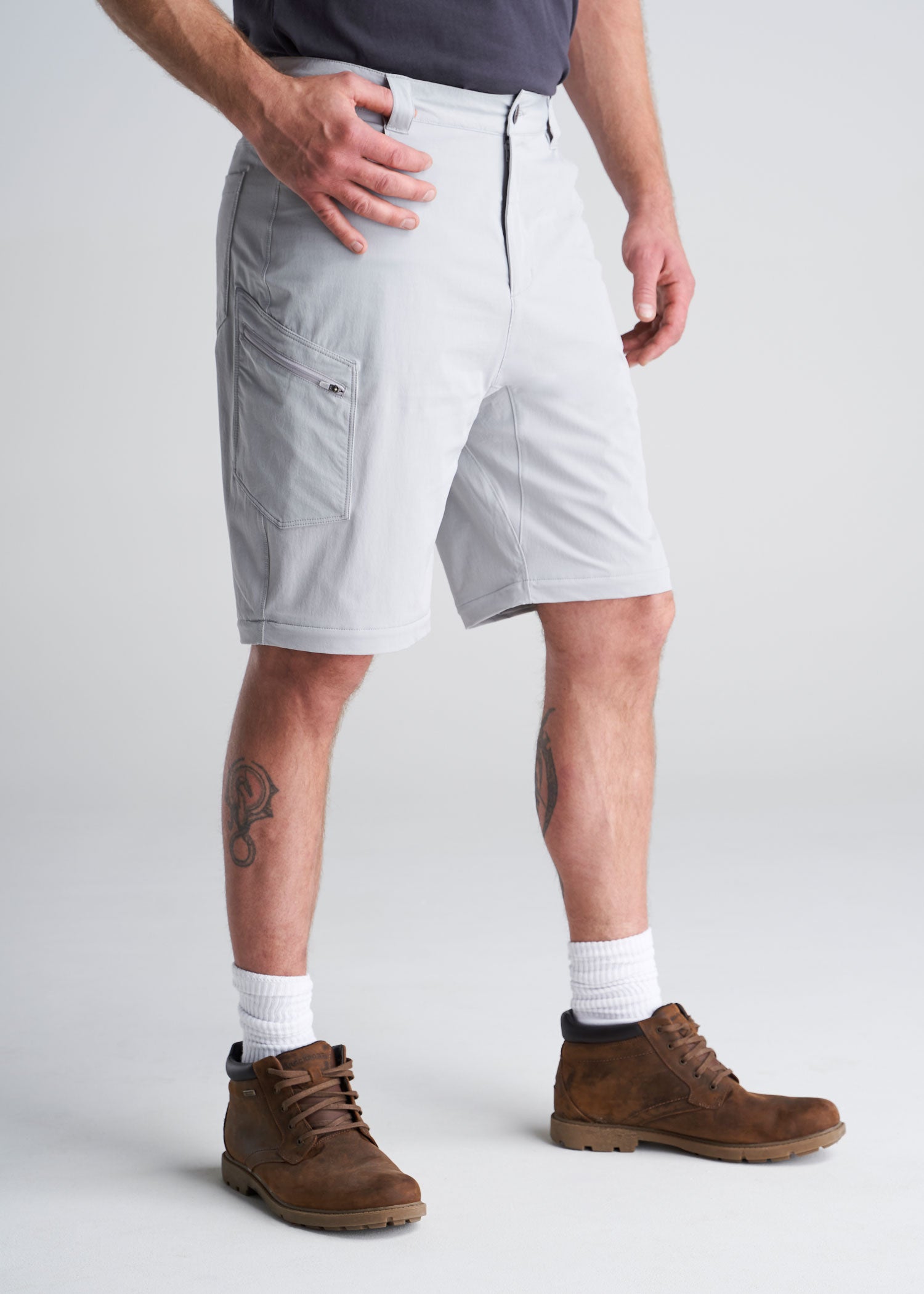 American_Tall_Mens_Hiking_Zipoff_Pant_LightGrey-shorts