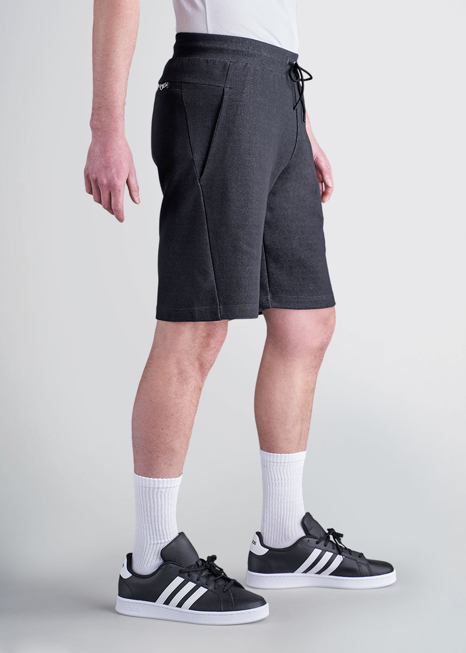 american-tall-mens-knit-athletic-shorts-charcoal-side