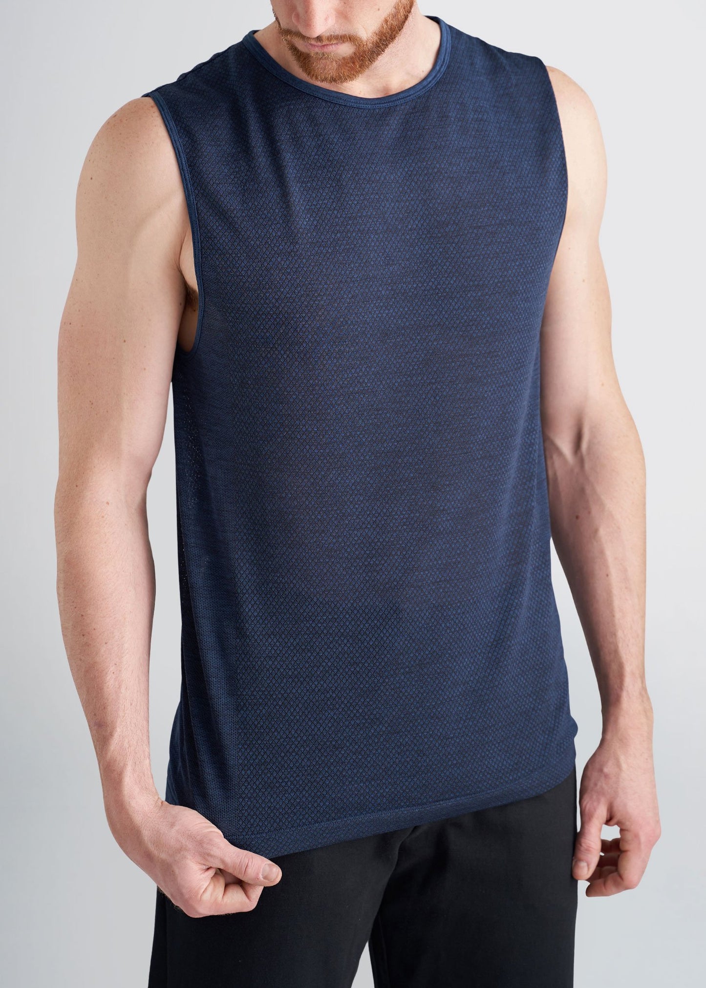 american-tall-mens-performance-tank-navymix-front