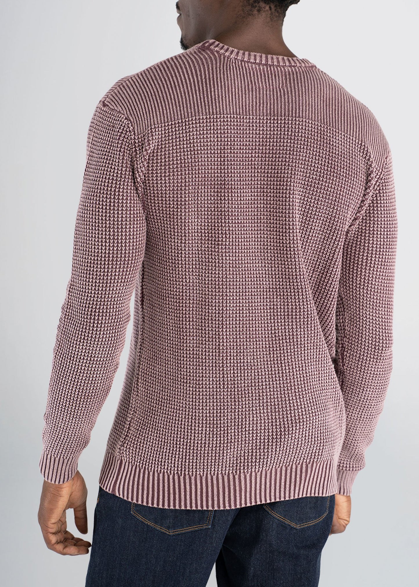 americantall-acidwash-knitsweater-maroon-back